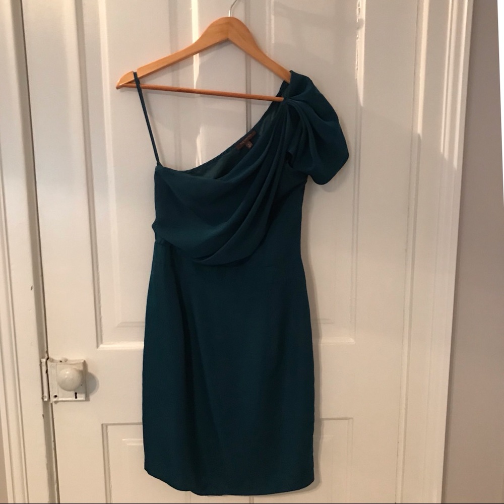 Off the shoulder silky dress